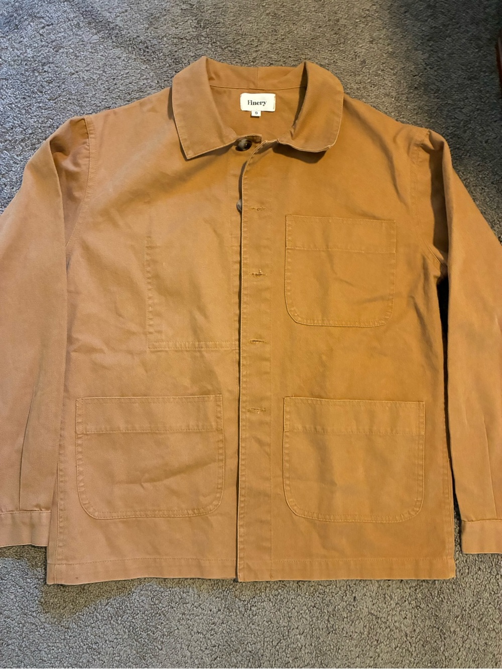 Finery Women's Utility Jacket in Rust